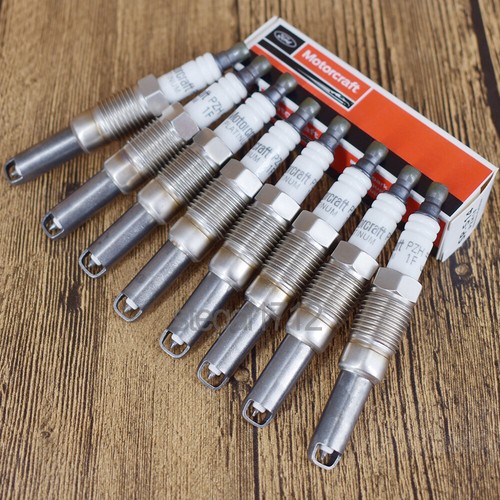 8Pcs Genuine OEM SP-514 Platinum Spark Plug PZH1F For Ford SP-547 PZK1F Original - Picture 2 of 4