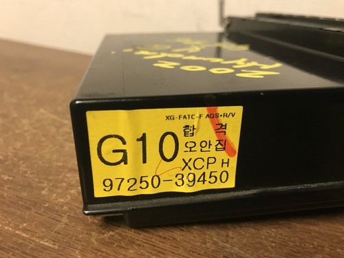 2002 HYUNDAI XG CLIMATE CONTROL UNIT #4596 - Picture 8 of 8