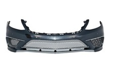 Sto&szlig;stange f&uuml;r Mercedes S W222 13-06.17 S65 Look Verchromt Unterer Gitter