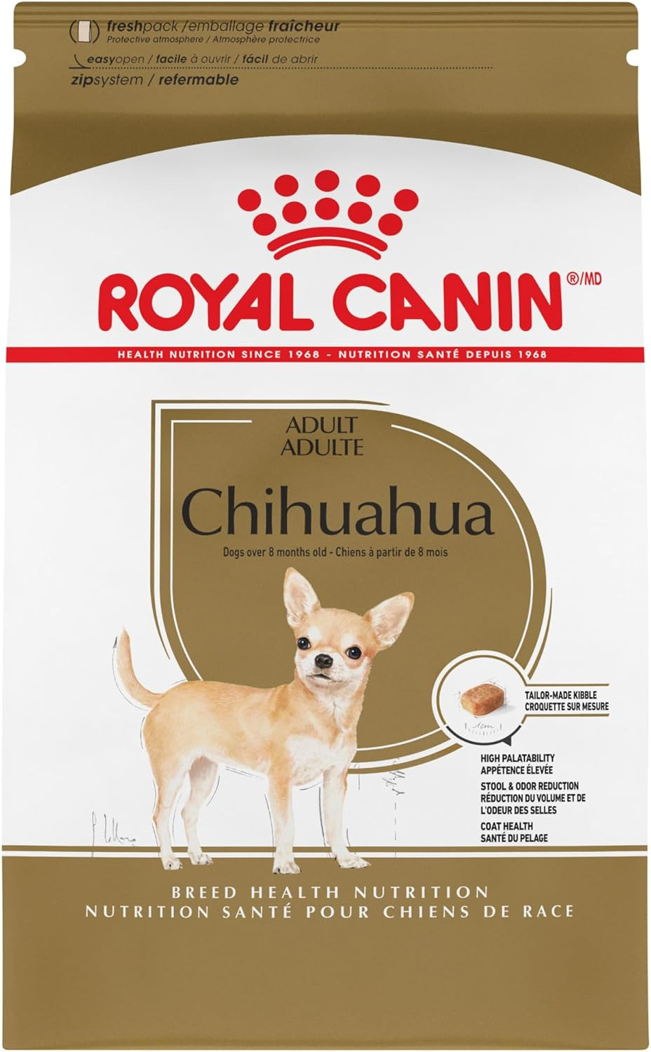 Chihuahua Adult Dry Dog Food, 10 Lb Bag