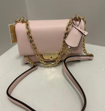Michael Kors Cece Chain Small Shoulder Bag Crossbody Purse Handbag Powder Blush