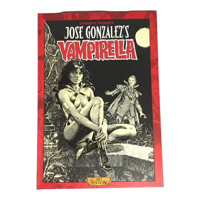 Jose Gonzales Vampirella Art Edition Hardcover Book First Printing