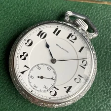 1915 Illinois Grade 106 16S 19 Jewels Private Label Pocket Watch
