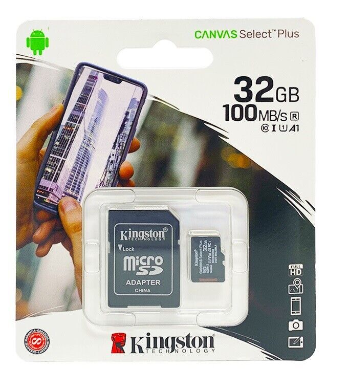 Kingston Micro SD Card 16gb 32gb 64gb 128gb 256gb Flash Memory