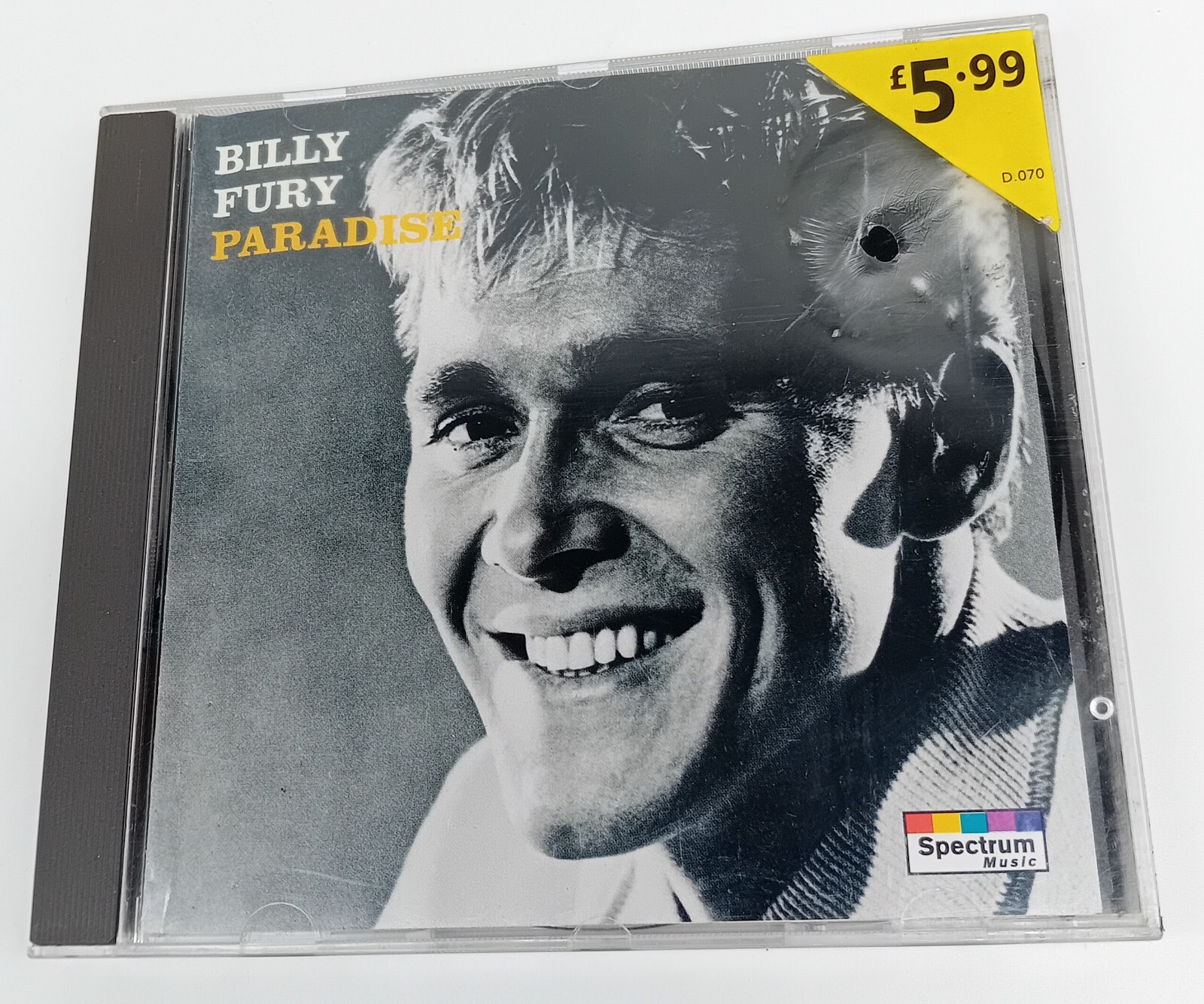MUISC CD ALBUM Billy Fury - Paradise