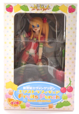 SEGA Evangelion Extra Figure Fruits Punch Asuka Langley Soryu Official Prize PVC