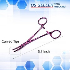 1 Pc Deluxe Fisherman Plier Fly Fishing Hemostat Forceps Clamps Stainless Steel