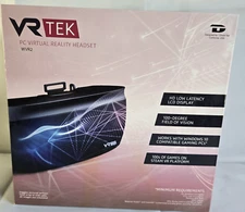 VR TEK WVR-2 VR PC Virtual Reality Headset Excellent Condition