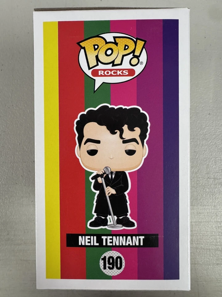 Neil Tennant 190 ~ Pet Shop Boys ~ Vinil Funko Pop ~ Rochas / Música + PROTETOR - Imagem 4 de 4