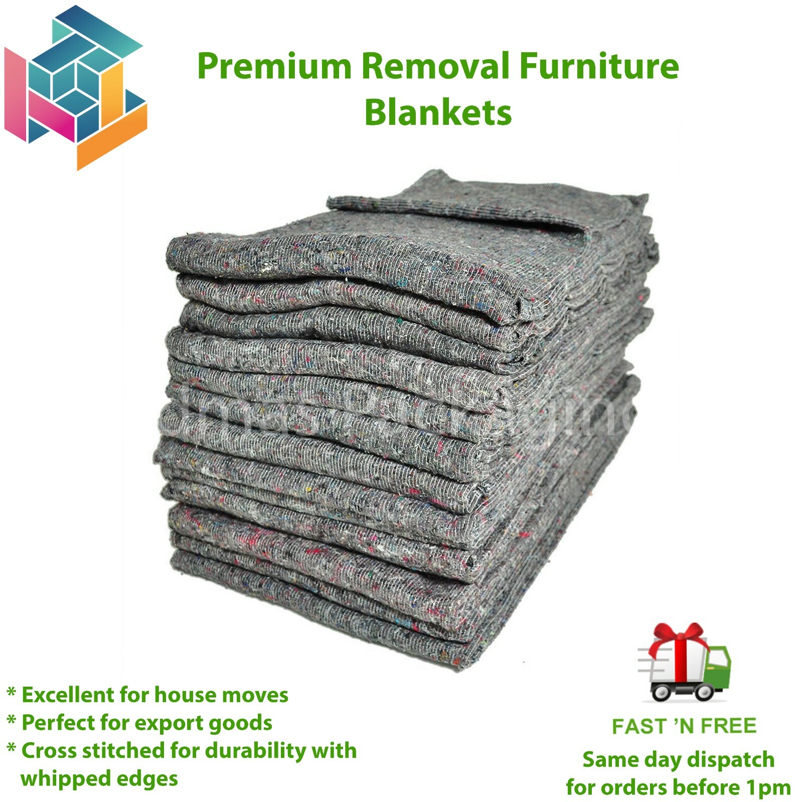 Premium Removal Furniture Blankets Moving Packing Superior Quality