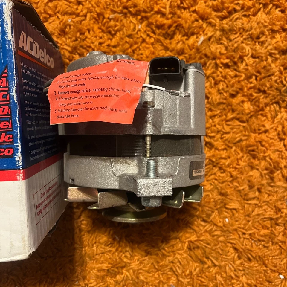 NOS OEM GM 12329253 Remanufactured Alternator Acdelco 321-364 - Image 4 of 4