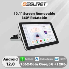 10.1"Universal 4G Android Car Radio 360 Rotatable Screen Multimedia Video Player
