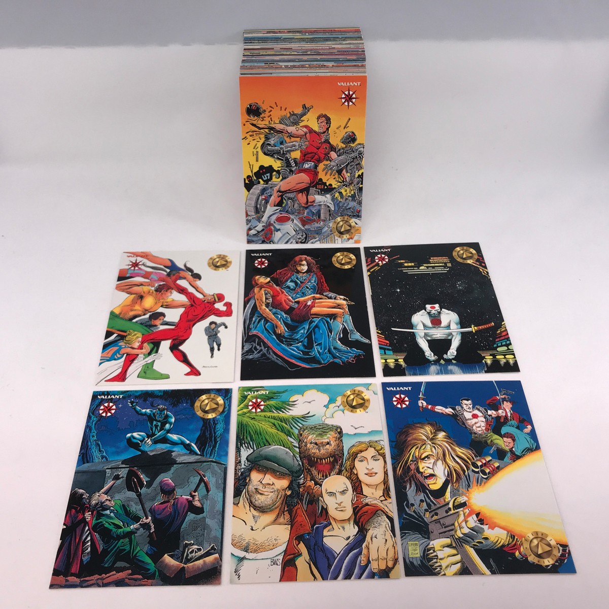 VALIANT ERA SERIES 1 Upper Deck 1993 COMIC ART Complete Card Set