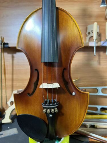 Copia estilo barroco antiguo acabado CANCIÓN maestro violín 4/4, sonido resonante #12720 - Imagen 2 de 5