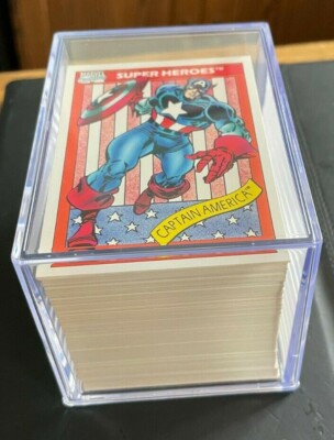 1990 MARVEL UNIVERSE Series 1 Set, ALL 162 Cards # 1 TO # 162