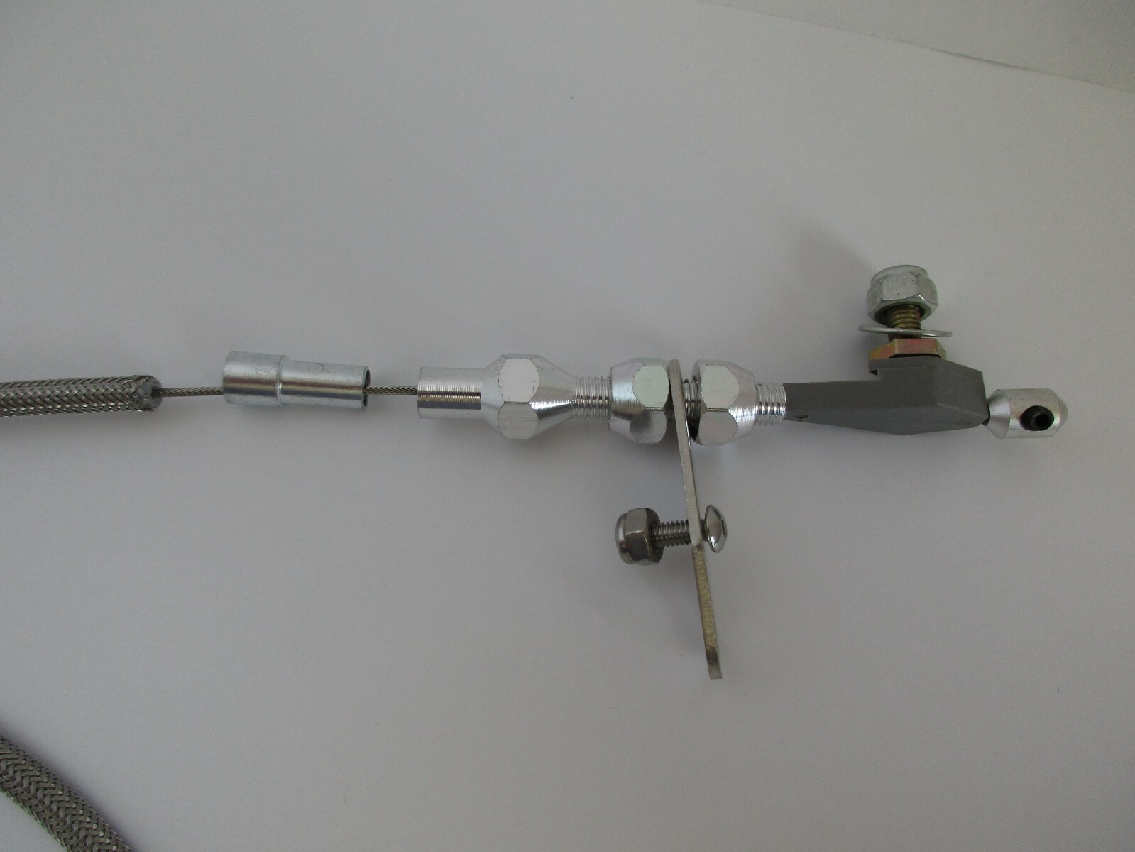 FORD C4 STAINLESS BRAIDED KICK DOWN CABLE TRANSMISSION DETENT 5100 eBay