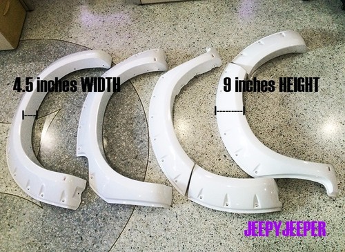 OFF ROAD For TOYOTA HILUX MK7 SR SR5 Fender Flares Wheel Arch 2012 2013 14 - Picture 6 of 7