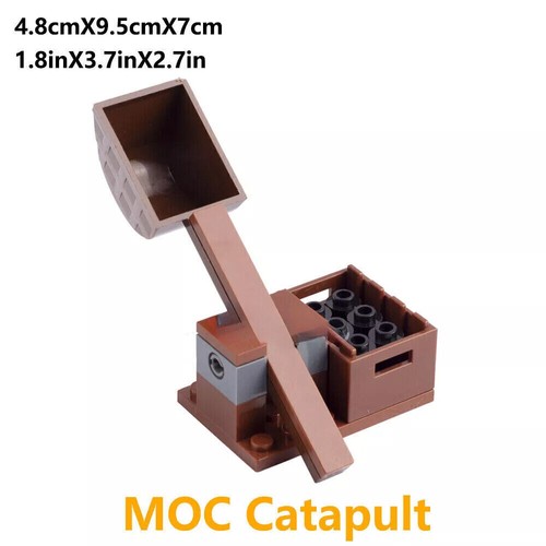 MOC Medieval Knight Castle Weapon Rack Catapult Blacksmith Shop Tent Bulk Set - Picture 18 of 52