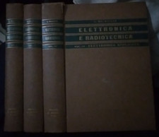 Malatesta ELETTRONICA E RADIOTECNICA in 3 volumi ed. Colombo Cursi 1968
