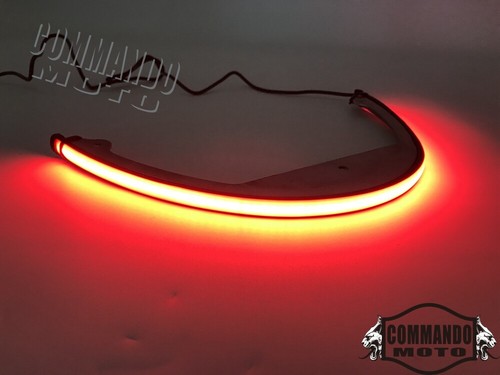 LED Rear Turn Signal Fender Light Bar For Suzuki Boulevard M109R M90 2006-2020 - Picture 6 of 8
