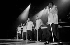 Ricky Bell Johnny Gill Ronnie Devoe Michael Bivins and Ralph Tres- 1988 Photo 2