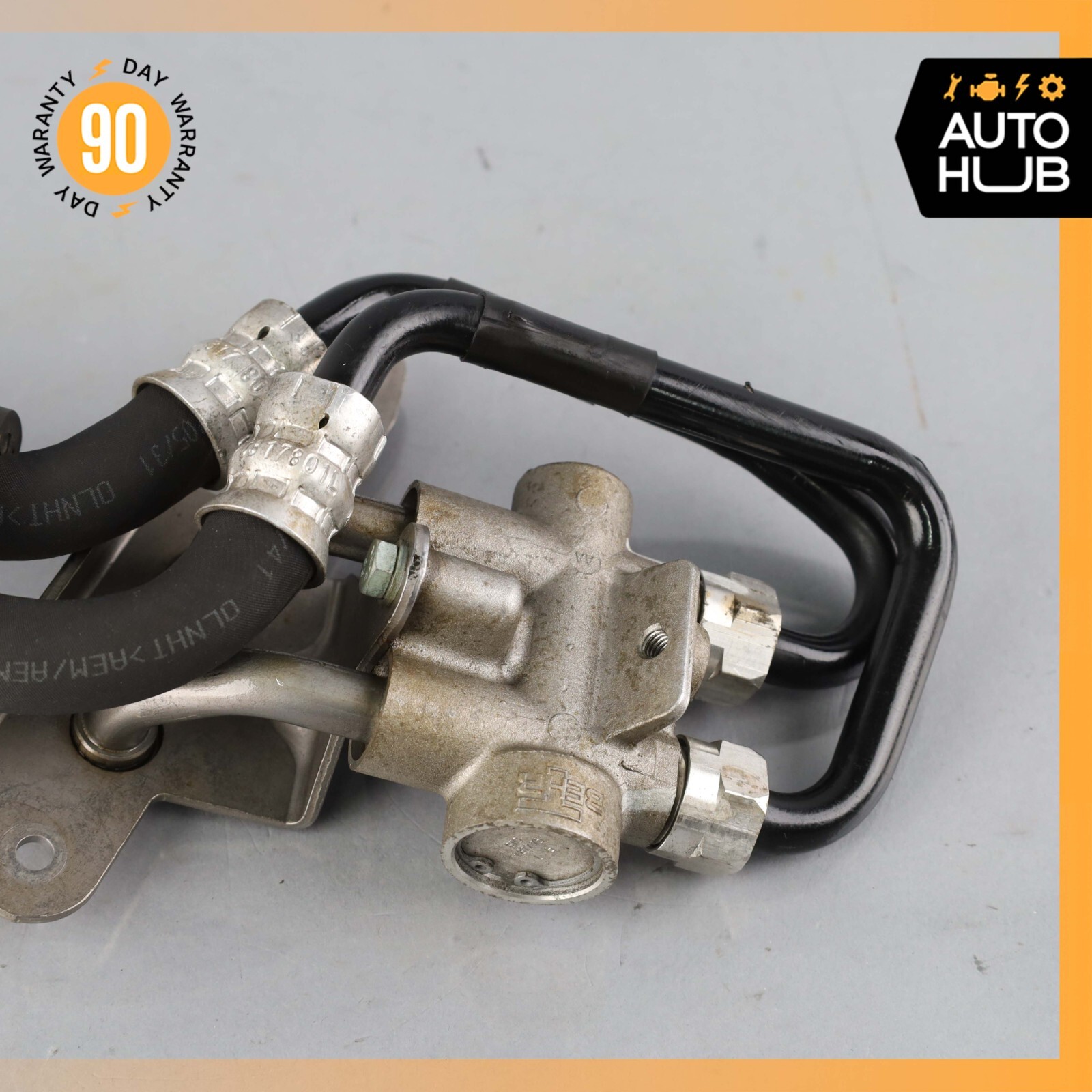 Bentley Flying Spur Right Transmission Oil Cooler Temp Valve w/ Hose OEM 67k