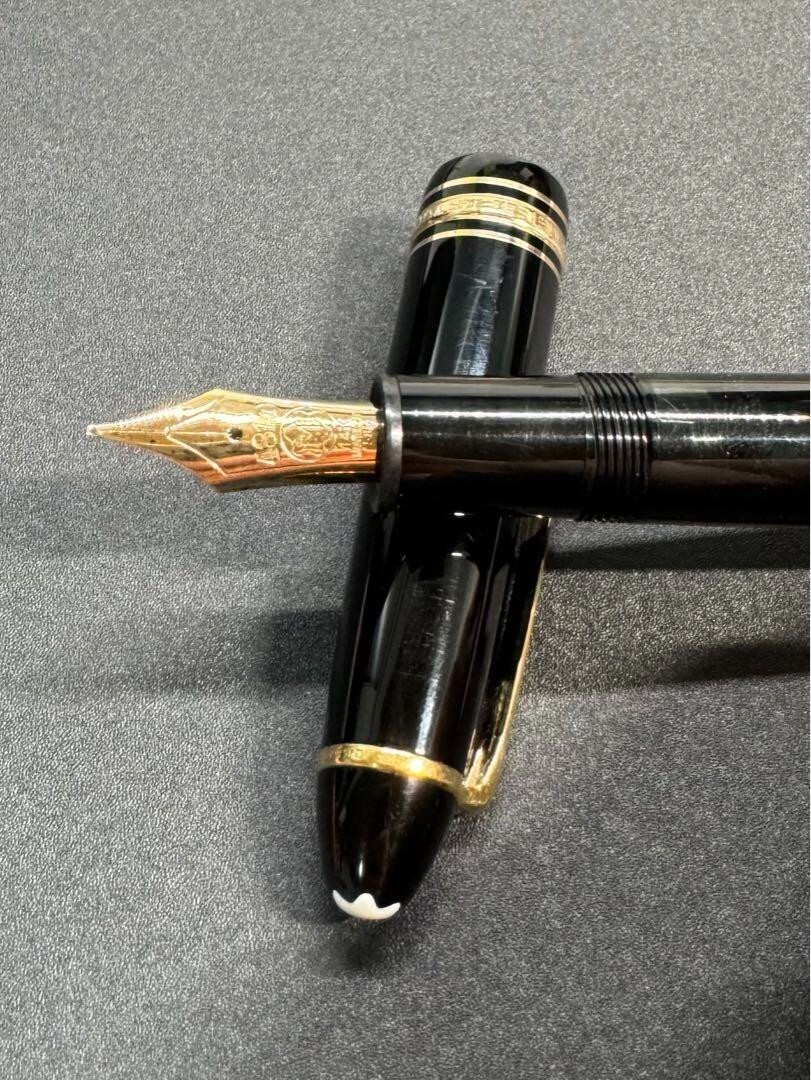 MONTBLANC - MONTBLANC マイスターシュテック146♡14K美品 Vintage Montblanc Meisterstuck 146 Fountain Pen 14K Gold M