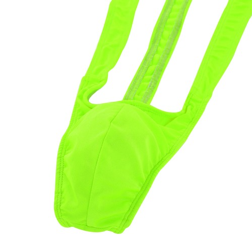 Sexy Men One Piece Borat Mankini Swimwear Sling Shot Bikini Thongs Underwear - Picture 14 of 42