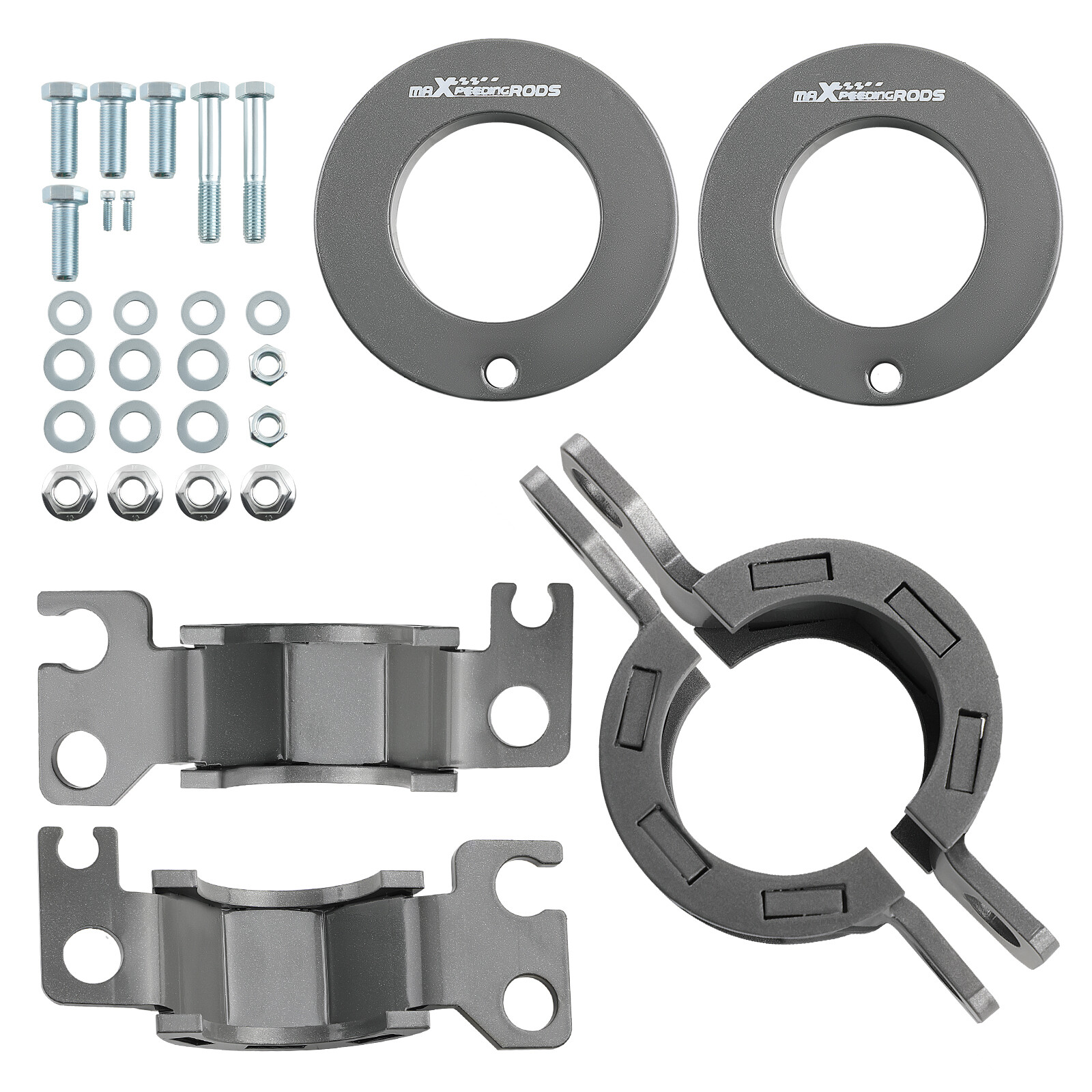 Kit de levage avant arrière 2" pour Jeep Cherokee KL 2014-2019 en acier forgé noir