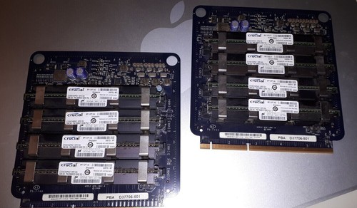 16GB Apple 2x Memory Riser Boards for Mac Pro A1186 PBA D37706-501 - Picture 1 of 3