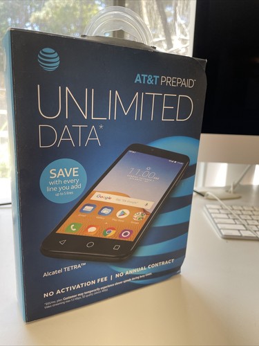 Alcatel Tetra 5041C - 16GB - Black Prepaid (AT&T) SmartPhone - Picture 8 of 8