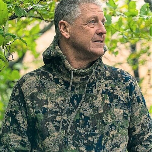 Fleece Hoodie Digicamo JACK PYKE; Tarn- Jagdjacke mit Kaputze; Freizeitjacke - Bild 5 von 9