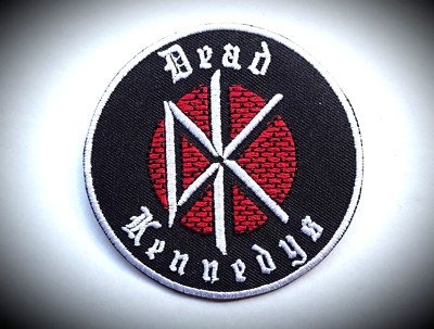 DEAD KENNEDYS PUNKS NICHT TOT BESTICKT EISEN ODER NÄHEN AUF QUALITÄTSPATCH