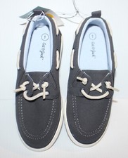 Cat Jack Youth Boys' Reece boat Shoes Navy Blue Size 1