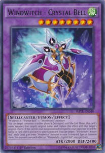 Windwitch - Crystal Bell - RATE-EN040 - Rare - 1st Edition x3 - Near Mint