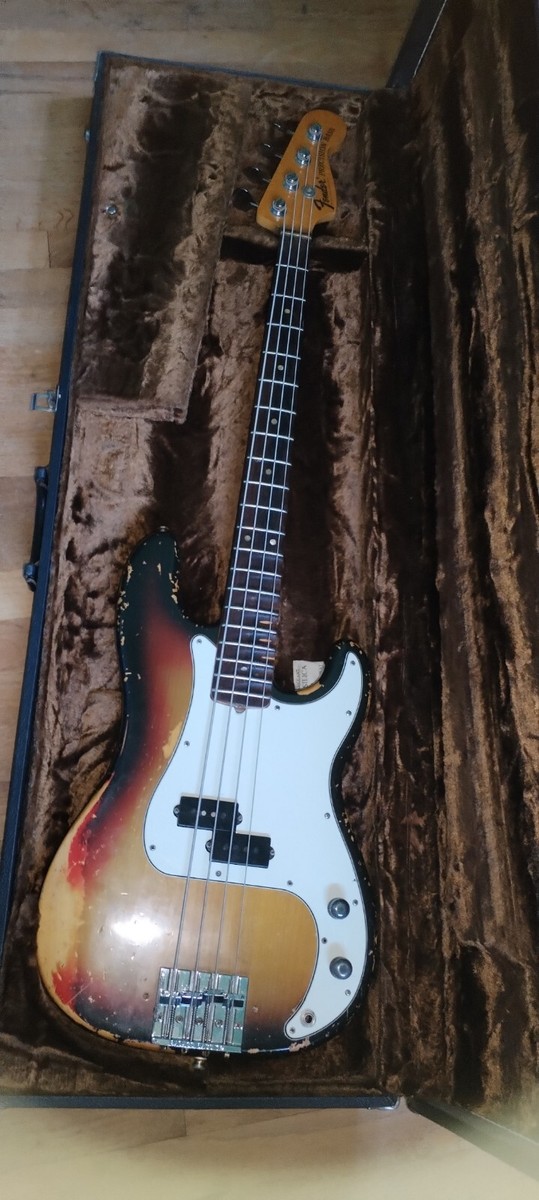 Fender Japan Precision Bass ジャンク レリック加工 1971 Fender Precision Bass (modified) | eBay