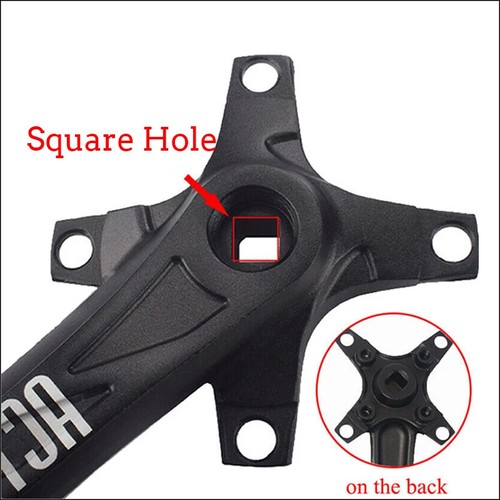 104/64 BCD MTB Bike Crankset Square Crank 170mm Chainring 26T 38T 24T 32T 42T - Picture 11 of 26