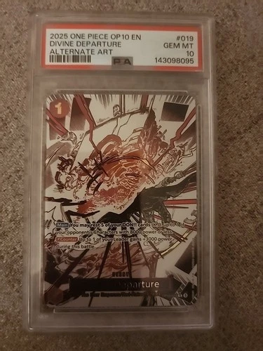 One Piece Divine Departure PSA 10 Event Manga Alt OP10-019 Royal Blood English