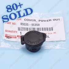 Genuine Toyota Tundra Sequoia Cigarette Lighter Ac Power Outlet Socket Cap Plug Genuine Toyota Tundra Sequoia Cigarette Lighter Ac Power Outlet Socket Cap Plug