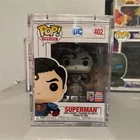 Funko Pop! Vinyl Superman #402 Monochrome SDCC Imperial Palace Exclusive
