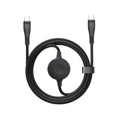 Double Function Type C Charging Cable 100W Power Delivery And Wireless Charging
