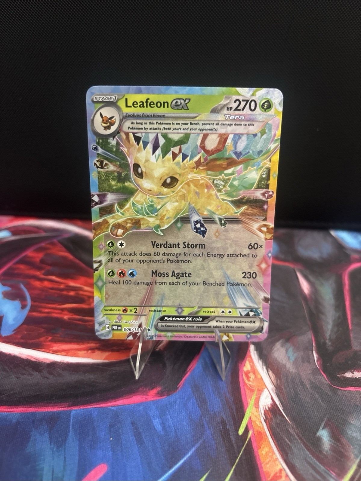 Leafeon ex 006/131 SV: Prismatic Evolutions NM