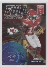 2021 Panini Donruss Elite Full Throttle Red 5/99 Tyreek Hill #FT1 n0c
