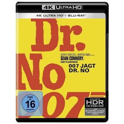 James Bond 007 jagt Dr. No (4K Ultra HD Blu-ray + Blu-ray) Action 110 Min.