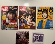 Beach Boys Brian Wilson Smile Mojo Magazine Lot (2) with Bonus 7” Single and CD