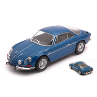 Alpine Renault A110 1300 Coupe 1971 Metallic Blue 1:24 Whitebox Auto Stradali -D