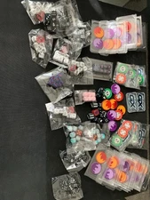 TCG Pokemon Assorted Dice & Marker Bulk Lot GX, 151 & More