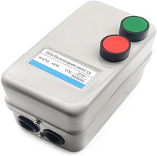 Magnetic Electric Motor Starter 220V 4KW 5.5HP 3 Phase or Single Phase...