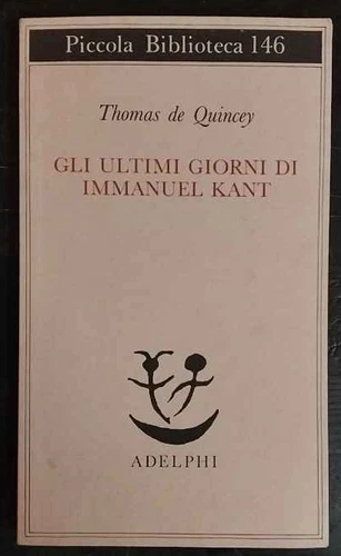Gli ultimi giorni di Immanuel Kant
