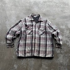 Vintage 70's Frostproof 100 cotton lined flannel made in USA Size fits XL